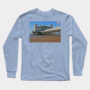 Grand Pier, Weston-Super-Mare, February 2024 Long Sleeve T-Shirt